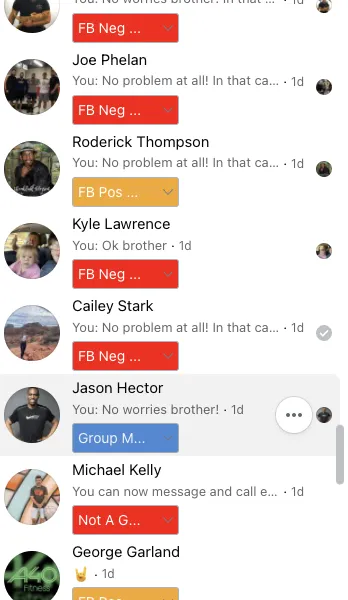 Feather Messenger CRM